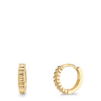 Hinged hoop 9k Yellow Gold
