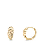 Hinged hoop 9k Yellow Gold