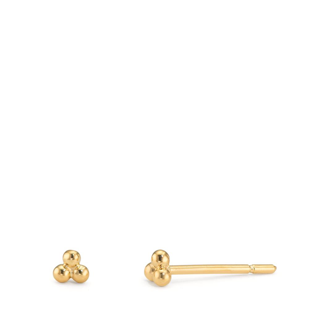 Stud earrings 9k Yellow Gold Ø2.7 mm