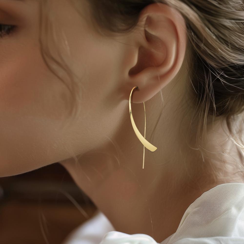 Drop Earrings 9k Yellow Gold