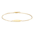 Bracelet 9k Yellow Gold 16-18 cm
