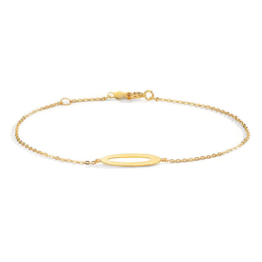 Bracelet 9k Yellow Gold 16-18 cm