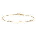 Bracelet 9k Yellow Gold 16-18 cm