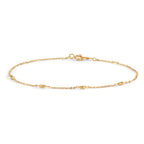 Bracelet 9k Yellow Gold 16-18 cm