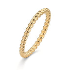 Stacking ring 9k Yellow Gold
