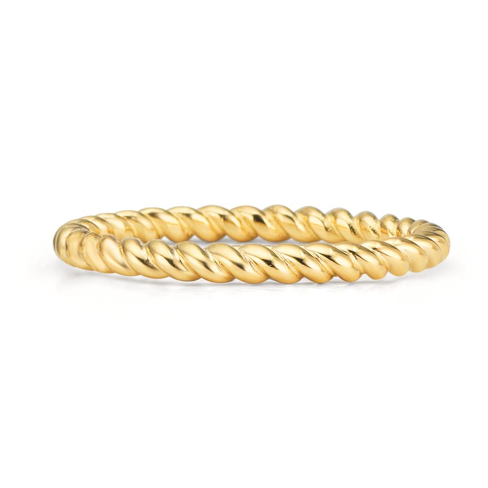 Stacking ring 9k Yellow Gold