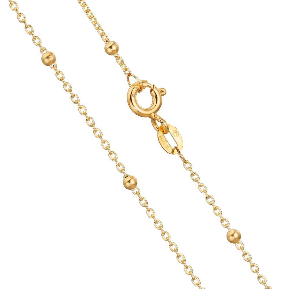 Necklace 14k Yellow Gold 43 cm