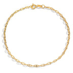 Anklet 14k Yellow Gold 25 cm