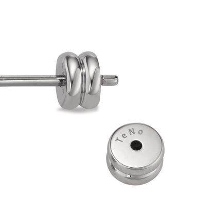 Single stud earring Stainless steel Mountain Ø8 mm