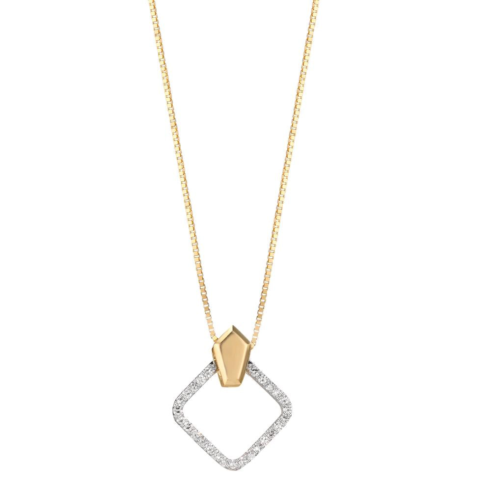 Pendant 18k Yellow Gold Diamond ct, w-si – Rhomberg Schmuck GmbH