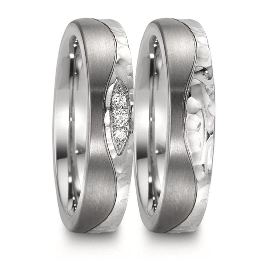 Wedding Ring Stainless steel, Titanium