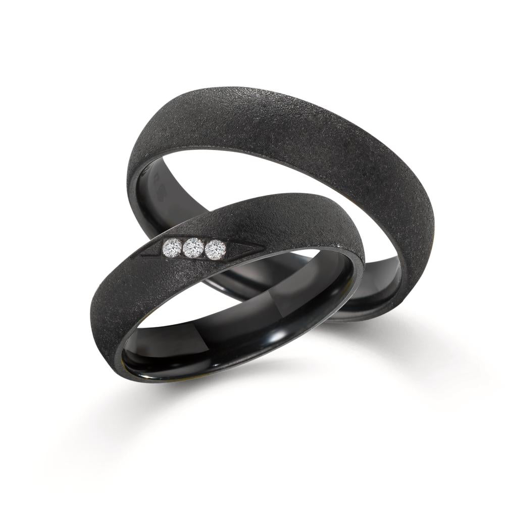 Wedding Ring Zirconium