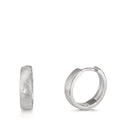 Hinged hoop Silver