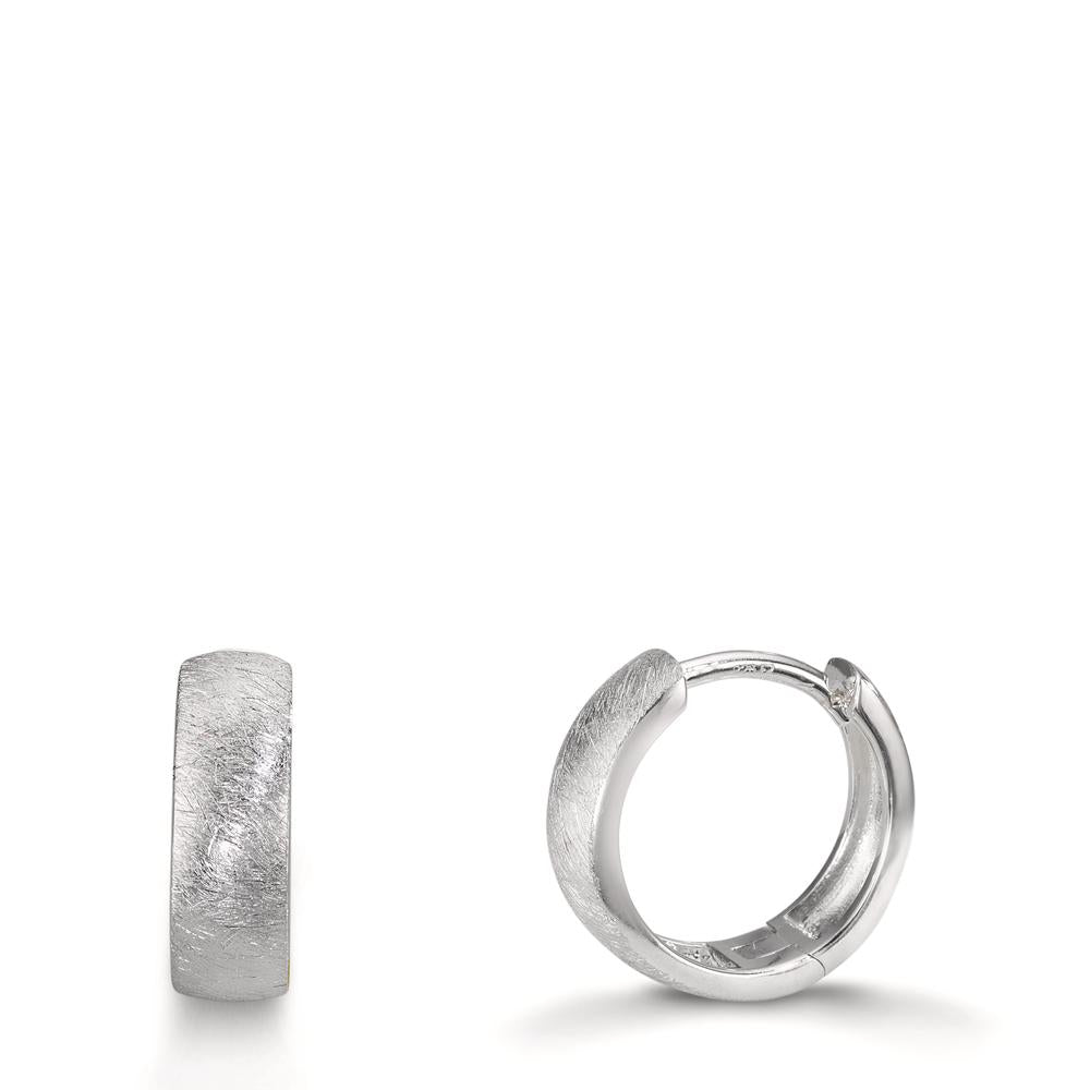 Hinged hoop Silver