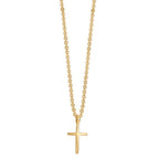 Necklace 9k Yellow Gold Cross 38-42 cm