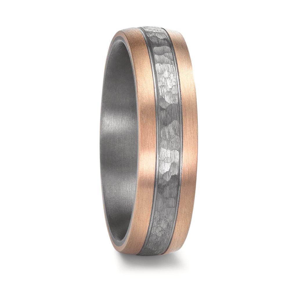 Wedding Ring Tantal 999, 14k Rose Gold