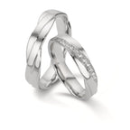 Wedding Ring 18k White Gold