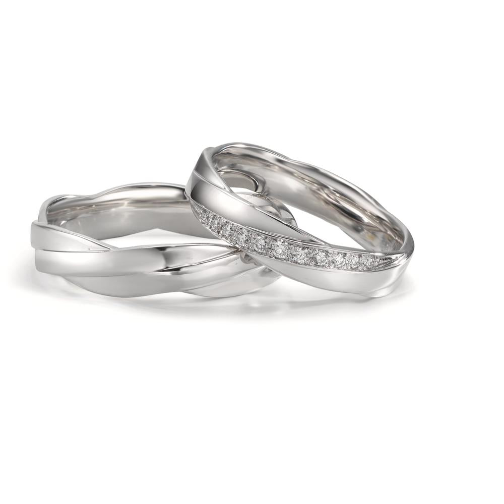 Wedding Ring 18k White Gold