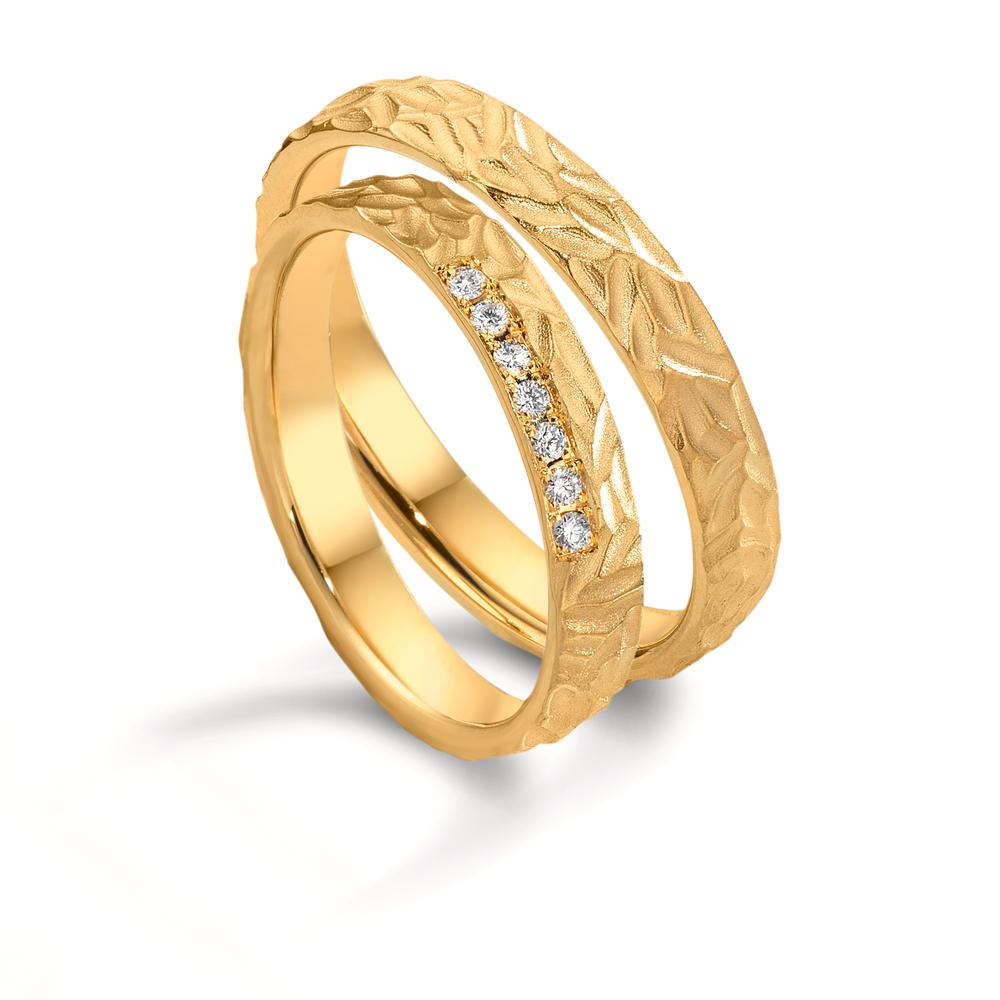 Wedding Ring 18k Yellow Gold