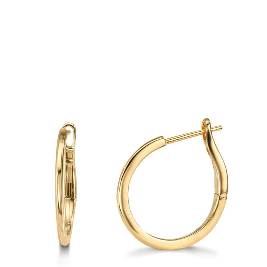 Hinged hoop 9k Yellow Gold