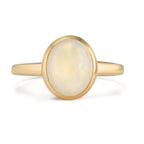 Ring 9k Yellow Gold Opal
