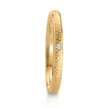 Wedding Ring 18k Yellow Gold Diamond 0.014 ct, w-si