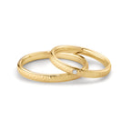 Wedding Ring 18k Yellow Gold Diamond 0.014 ct, w-si