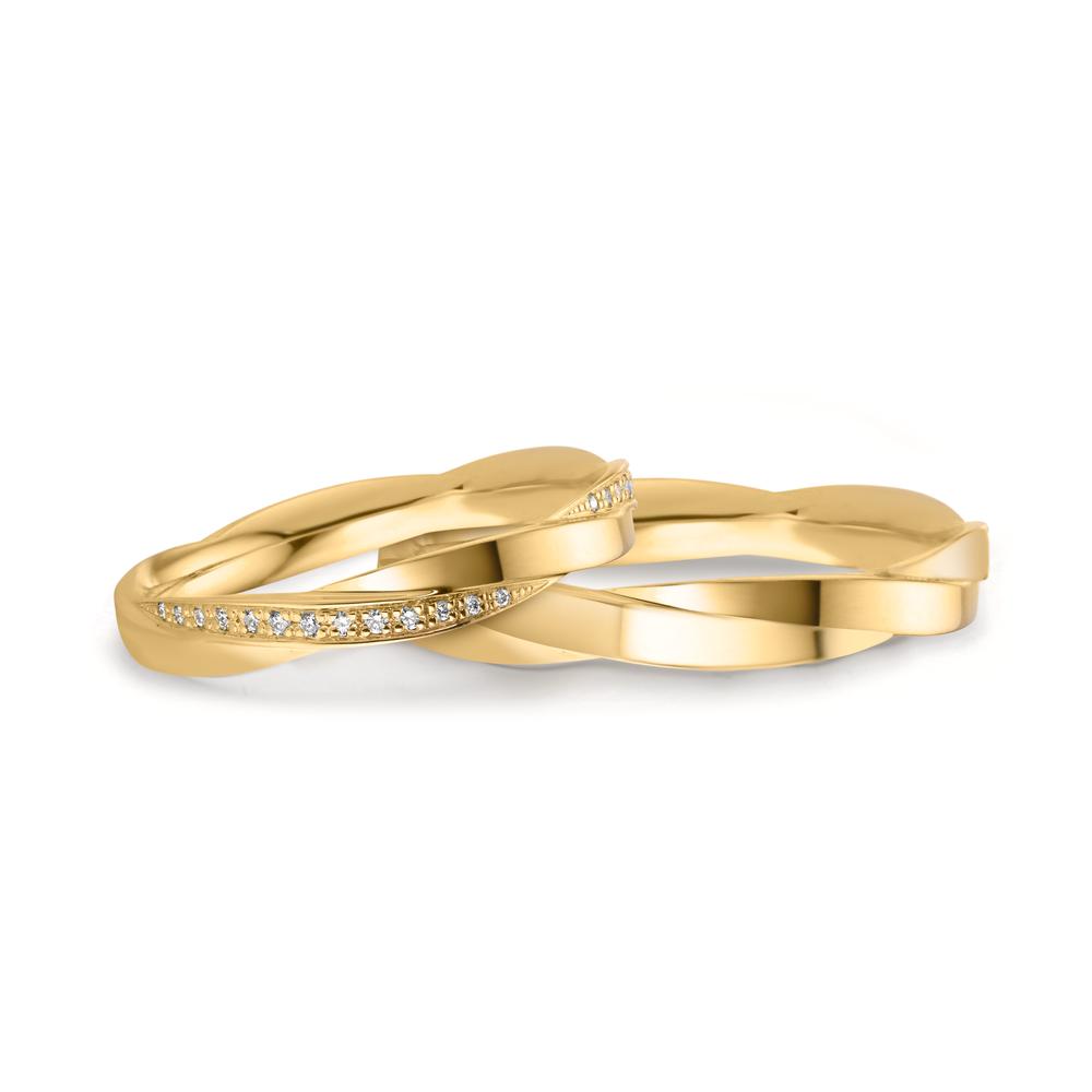 Wedding Ring 18k Yellow Gold